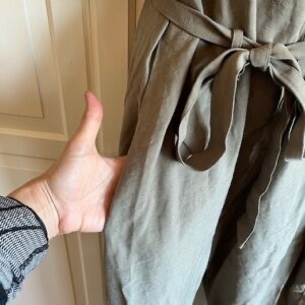Molly Bracken Olive Green Utility Jumpsuit - Picture 3 of 10